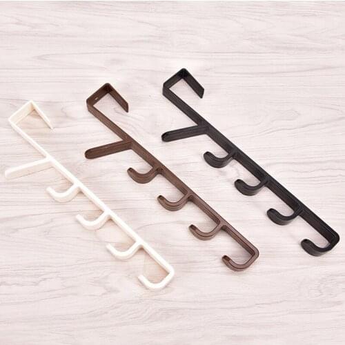 1Pcs The Door Hanger Hook Toilet Paper Multipurpose Hanging Rack Plastic Bathroom Holder
