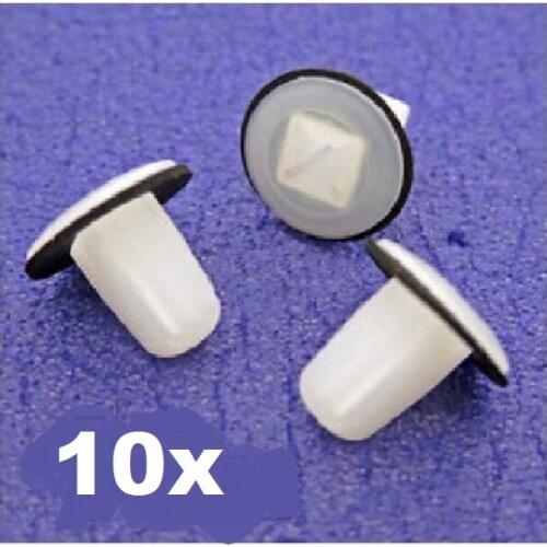 10x For Lock Nut Screw Grommets for Kia & Hyundai- Fit a 9mm Square Hole 1 order #86910-22000