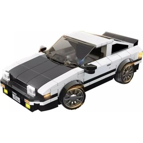 2021 NEW Speed Champion serise Initial D AE86 Famous Supercar Race Racing Car Sports Building Blocks Bricks Kits Model