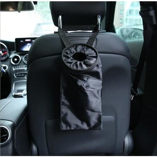 Car garbage bag seat back storage bag environmentally friendly washing hot 35 grams