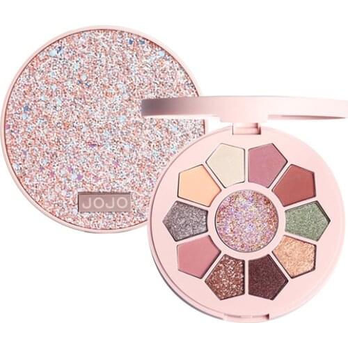 Glitter Eyeshadow And Matte Eyeshadow Palette Makeup Eleven Colors Makeup Palette Ordinary Cosmetic For Women