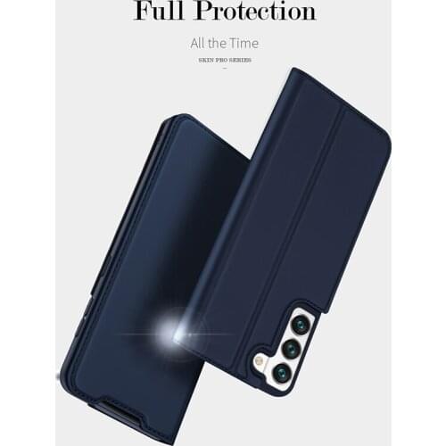 DUX DUCIS For Samsung Galaxy S10 Plus E 5G Case Luxury Business Leather Flip Wallet Case For Samsung Note10+ Note 10 Plus Cover