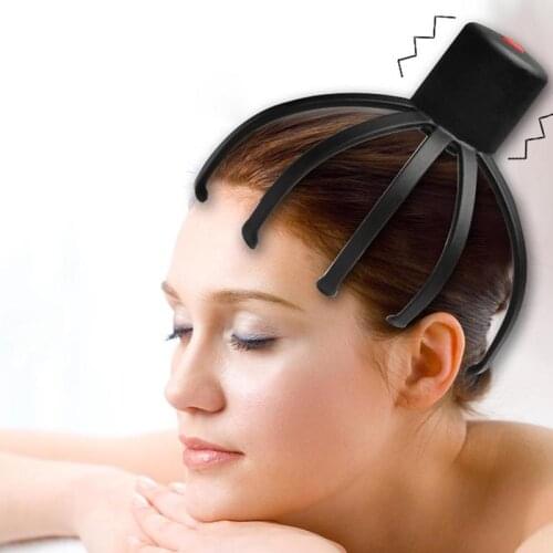 Electric Usb Vibration Head Massager Finger Gripper Claw Massage Products Comb Fatigue Body Relief Scalp Portable Relax Tools