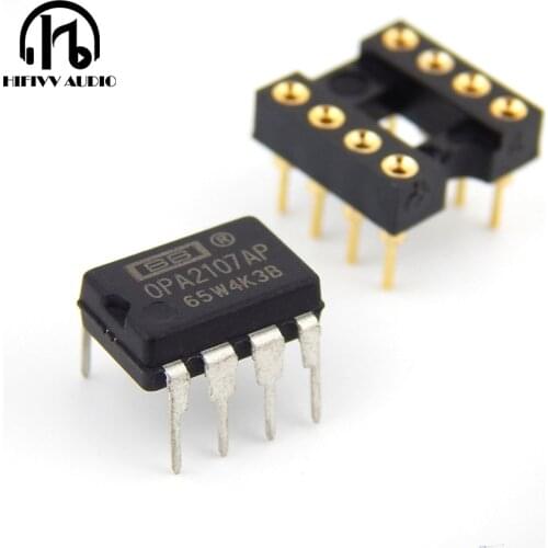 Hifivv audio OPA2107AP original America hifi Operational amplifier OPA2107 hifi audio IC chip op amp