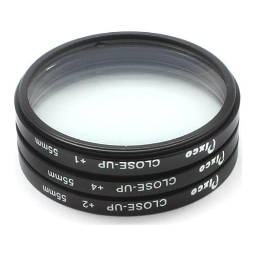 Pixco 55mm 67mm 72mm Close-up Filter Ring +1 +2 +4 in Sets