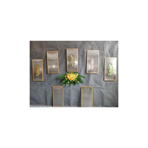 The new style wedding props stick film box decoration tieyi geometric background decoration stage hanging rectangular custom