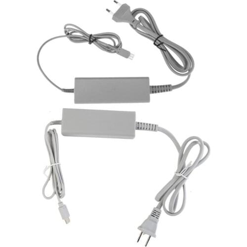 Original AC Charger Adapter 100-240V Home Wall Power Supply US/EU Plug for Nintendo WiiU Wii U Gamepad Controller