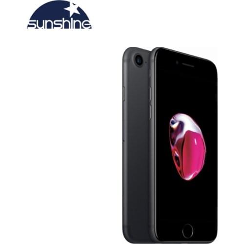 Original Apple iPhone 7 4G LTE Mobile phone IOS Quad Core 2G RAM 256GB/128GB/32GB ROM 4.7''12.0 MP Fingerprint Smartphone