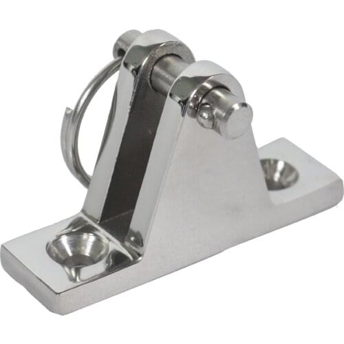 Deck Hinge Bimini Top Stainless Steel Marine Fitting W/ Quick Release Pin Marine Hardware Boat Yacht Accessories
