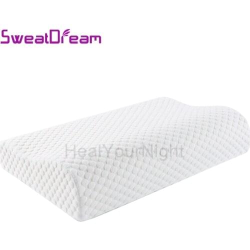 Memory Foam Bedding Pillow Shaped Ergonomic Cervical Orthopedic Pillows for Sleeping Neck Protection Memory Foam Pillow Pillows