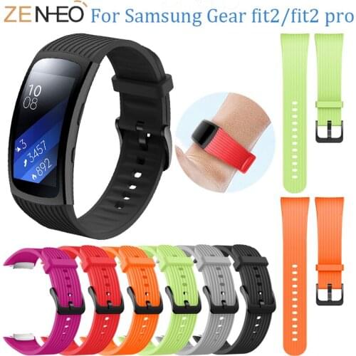 For Samsung Gear Fit 2 Pro Silicone Watchband watch strap for Samsung Gear Fit 2 bracelet wristbands Smart accessories bands