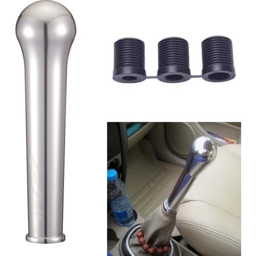 15CM Aluminum Auto Car Manual JDM Racing Gear Shifter Lever Knob Long Stick Handle Blue Red Silver