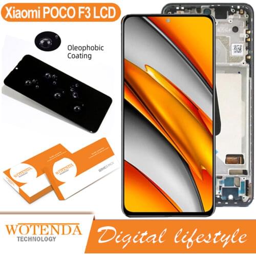 6.67'' Display Replacement For Xiaomi Poco F3 LCD M2012K11AG Touch Screen Digitizer Assembly For Xiaomi Poco F3 Pro LCD