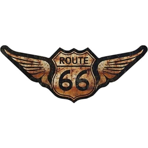 Rat Rod US Highway Route 66 Car Stickers Vinyl Decal Personality Waterproof Accessories 15cm*6cm