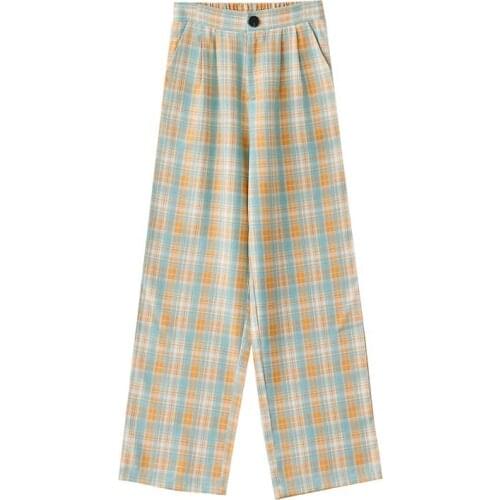 Женские брюки в клетку Wangxiangqian China At AliExpress