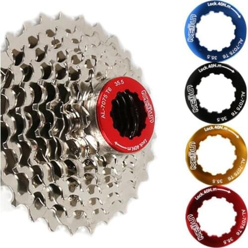 1 Pcs Ultra Light Aluminum Alloy Mountain Bike Road Car Flywheel Lock Cover Locks Rings Cassette Newest