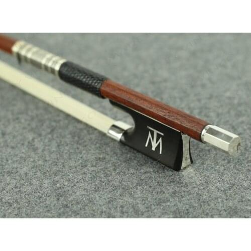 4/4 E.Sartory MASTER Silver mounted Pernambuco Violin Bow Strong & stable