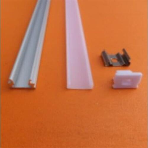 Free Shipping 2000mmX12mmX6.6mm slim recessed extruded lighting aluminum profile extrusion frames for kitchen cabinet decoration