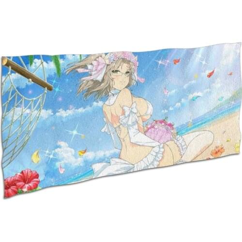 1 printed quick drying magic bath towel 80 * 160cm beach towel Yoga towel fashion pad summer surfing