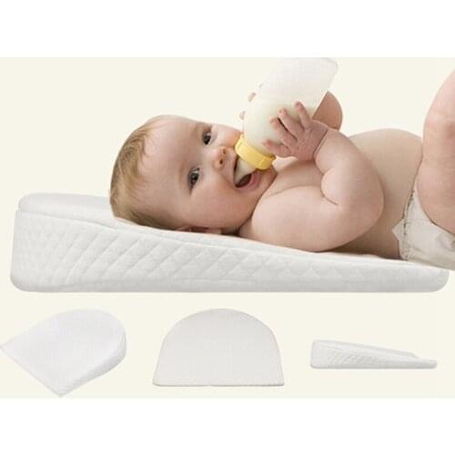 Hot Sale Baby Anti-spit Milk Pillow Baby Pillow Removable and Washable Anti-overflow Milk Pillow Memory Foam Baby Pillow