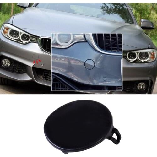 Beler Black 51 11 7 207 299 Front Bumper Tow Hook Cover Cap 51117207299 Fits for BMW E90 E91 318i 320i 328i 51-11-7-207-299