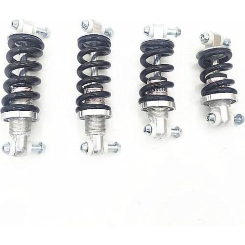 MTB Mountain Bike Metal Rear Suspension Bumper Spring Shock Absorber Bicycle Parts Rear Shock 100/125/150mm 750/1500LBS