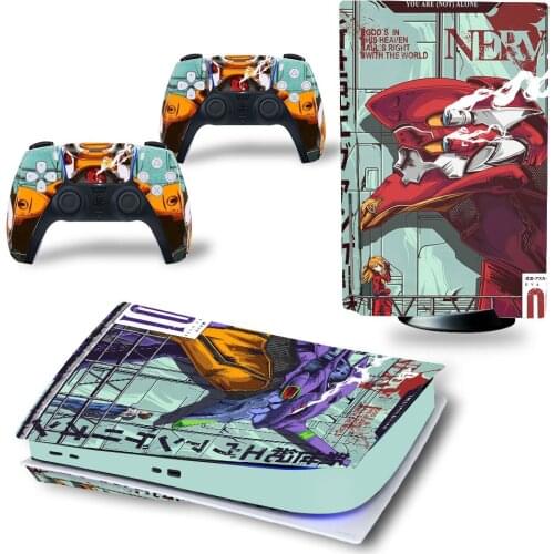 New Design PS5 Standard Disc Edition Skin Sticker Decal Cover for PlayStation 5 Console & Controller PS5 Skin Sticker Vinyl