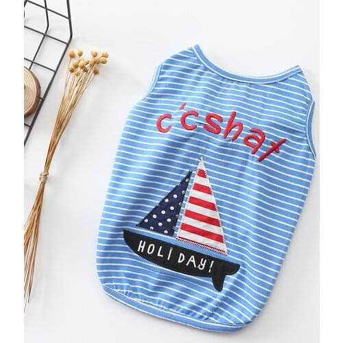 Dog Clothes Summer New Style Cotton Stretch Seoul Cotton Pet Clothes Teddy Puppy Clothes Factory Wholesale