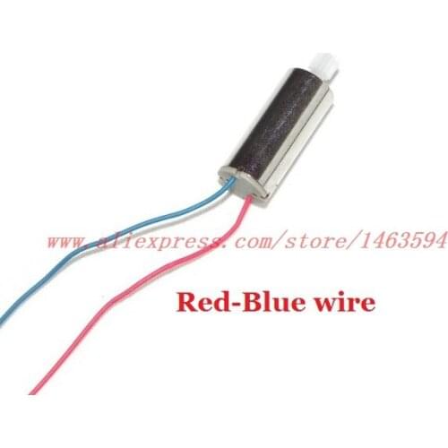 Wholesale UDI U817 U817C U818C U817A U818A RC Quadricopter Spare Parts Main motor (Red-Blue wire) Free Shipping
