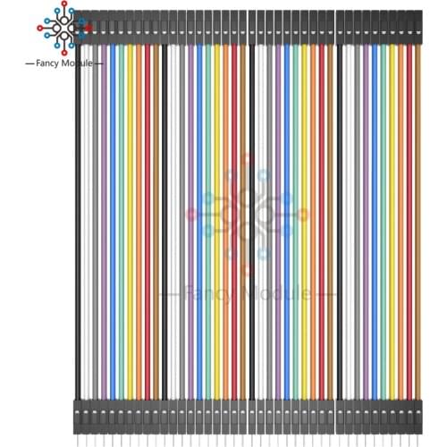 40PCS Dupont 10CM Male To Female Jumper Wire Ribbon Cable For Arduino