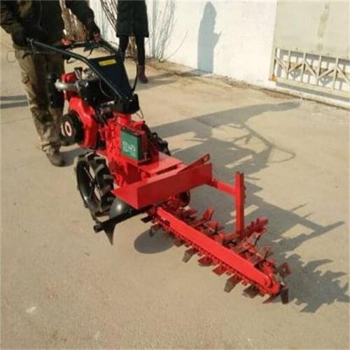 Farmland Pipeline Trenching Machine Power Chainsaw Trencher Ditching Tools