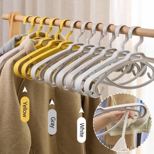 Thickened Non-Slip Clothes Hanger Drying Racks Household Clothing Rack Hangers For Clothes Organizer Storage Cabinet Organizer