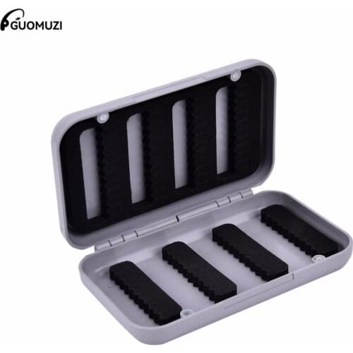 Waterproof Plastic Bait Hook single Side Lure Storage Foam Fly Fishing Box