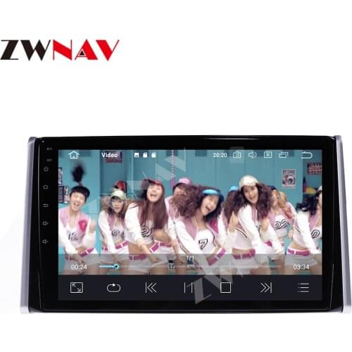 ZWNAV Android 10 Car Radio 2 Din GPS Navi for Toyota RAV4 2018 2019 4G LET DSP 4Gb+64Gb Octa Core 360 Panorama SPDIF