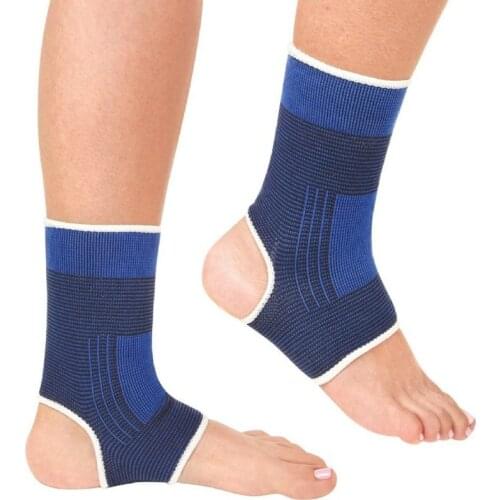 1 pair Super Soft Ankle Support Protection Gym Running Protection Foot Bandage Elastic Ankle Brace Guard Sport Fitness