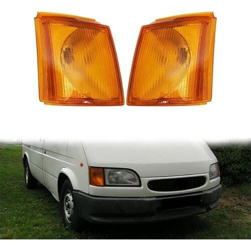 Car Front Left Right Side Corner Light Turn Signal Indicator Light Lamp for Ford Transit MK4 MK5 1991-2000