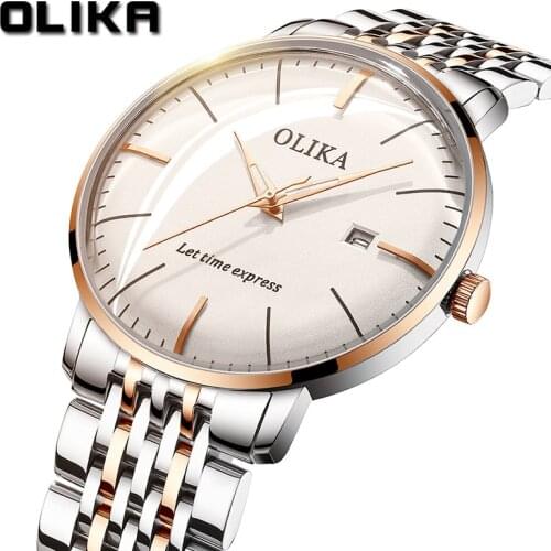 Olika Top Brand Watch Men Fashion Mens Watch Casual Sports Luminous Waterproof Relogio Masculino Men Watches Erkek Kol Saati
