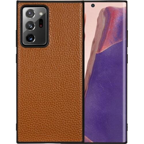 Genuine Leather TPU Full Cover For Samsung Galaxy Note 20 Ultra Case Shockproof Note 20 Coque For Samsung Note 20 Ultra Funda