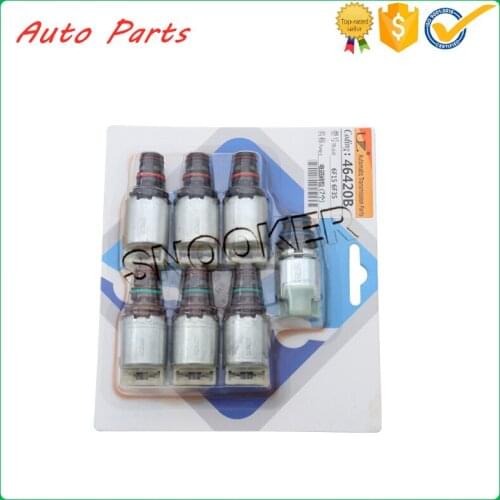 7 pcs 6-speed gearbox 6F35 6F15E Forresi gearbox solenoid valve package for Ford Mondeo Maverick