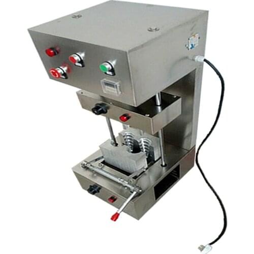 Hot Selling Commercial Pizza Cone Machine Low Cost Desktop Pizza Cone Forming Machine New Two Spiral Pizza Machine