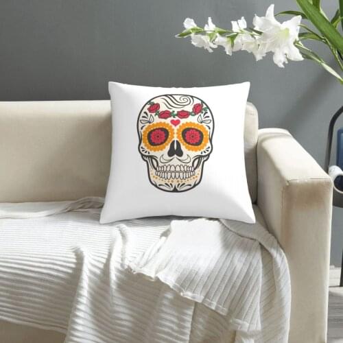 Mexico,Day Of The Dead Skull pillowcase printed cushion cover sofa waist pillow pillow cover