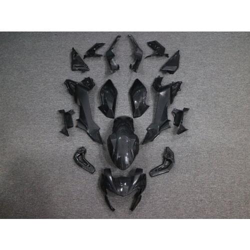 Motorcycle ABS Carbon Fiber Paint Full Body Kits Fairings For Kawasaki Z650 2017 2018 2019