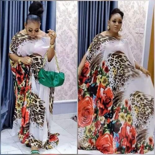 New Style Fashion Classic African Women Clothing Dashiki Free Size Print Design Loose Long Dress African Dresses For Women