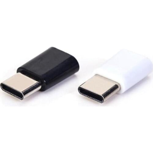 Mobile Phone Adapter MicroUSB To USB C Adapter Microusb Connector For Huawei Xiaomi Samsung Galaxy S21 Adapter USB Type-C