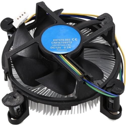 CPU Fan Copper-Aluminium Bonded I3I5 Is Suitable for Intel Desktop Computer Copper Core Radiator 115X 775