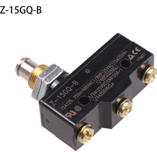 Z-15GQ-B Push Button Plunger Momentary Micro Limit Switch SPDT 16A