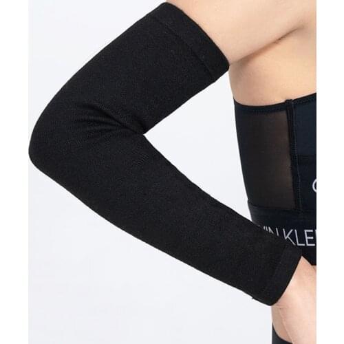 Women Winter Fingerless Elastic Cycling Driving Warm Glove Summer Air Conditioning Knite Cotton Bracers Elbows Arm Sleeves M68