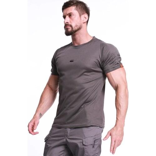 2020 New Tactical Military Camouflage T Shirt Men Breathable Quick Dry Army Combat Short Sleeve Outwear T-shirt For Men S-XXL