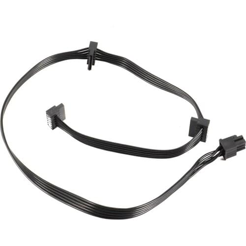 4 Pcs 6 Pin to 3X SATA Driver Power Supply Cable for EVGA Supernova 650 750 850 1000 1600 2000 G2 G3 P2 T2 GS