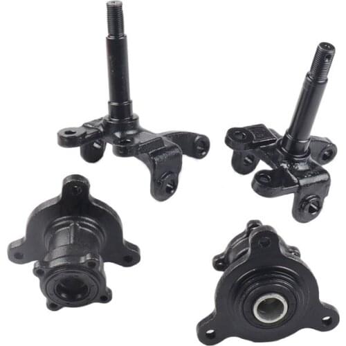 ATV accessories Strut Knuckle Spindles with Brake Disc Wheel Hubs for China ATV 50cc 70cc 110cc Go Kart Buggy UTV Bike Parts